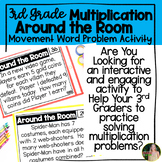 Multiplication Word Problem Movement Activity | 3rd Grade