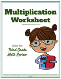 Multiplication: Word Problem Strategies Worksheet