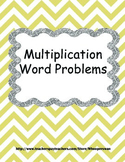 Multiplication Word Problems Worksheets