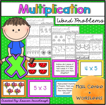 Preview of Multiplication Word Problems