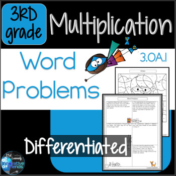 Preview of Multiplication Word Problems 3rd Grade