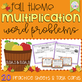 Multiplication Word Problems Fall