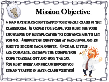 Sherlock Holmes Math Word Problem Escape Room 2nd Grade