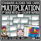 Multiplication Word Problems Task Cards 3rd Grade 3.4K Math Centers TEKS