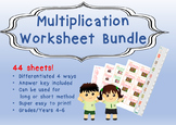Multiplication Worksheet