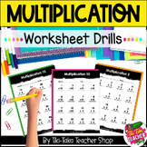 Multiplication Worksheet Drills - Multiplication Practice