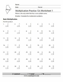 Preview of Multiplication Worksheets 0-12s (ANSWER KEY INCLUDED)