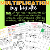 Multiplication Worksheets Big Bundle (& Some Division Too!)