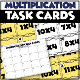 Multiplication Worksheets FACT PRACTICE Task Cards | Multi