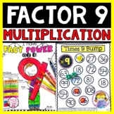 Multiplication Worksheets Multiply by 9