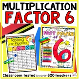 Multiplication Worksheets Multiplying by 6