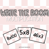 Multiplication Write the Room | 10x10 Facts, X10, 100, 100