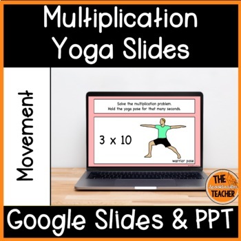 Multiplication Yoga Slides by The Spooktacular Teacher