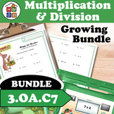Multiplication and Division | Activities Bundle 3rd Grade Math