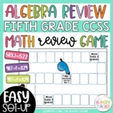 Multiplication and Division Algebra Math Game for Middle Grades