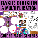 Multiplication and Division Basic Facts Guided Math Centers