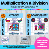 Multiplication and Division Boom Learning℠ Quizzes | Diwali