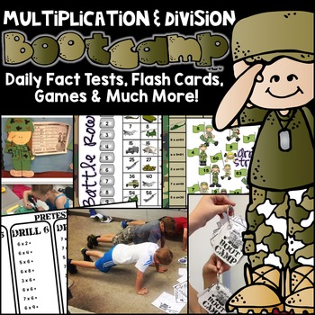 Preview of Multiplication and Division Boot Camp