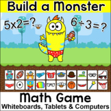 Build a Monster Division and Multiplication Game