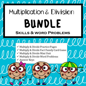 Preview of Multiplication and Division Bundle