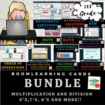 Preview of Multiplication and Division Bundle6's, 7's, 8's and multiplying multiples of 10