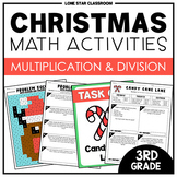 Multiplication and Division Christmas Activities - 3rd Gra