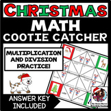 Multiplication and Division Christmas Cootie Catcher