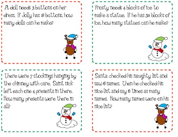 Multiplication And Division Christmas Word Problems By Summer Robertson