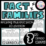 Multiplication and Division Fact Families