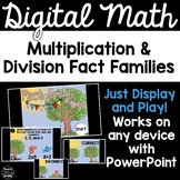 Multiplication and Division Fact Families 3.OA.6 - Digital