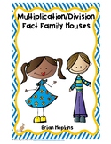 Multiplication and Division Fact Family Houses
