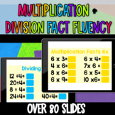 Multiplication and Division Fact Fluency Practice Digital 