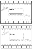 Multiplication and Division Fact Fluency Punch Card (Docum