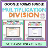 Multiplication and Division Fact Quizzes / Google Forms
