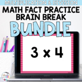 Multiplication Division Facts Brain Break Slides Math Fact