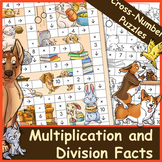 Multiplication and Division Facts  | Cross-Number Puzzles | Pets