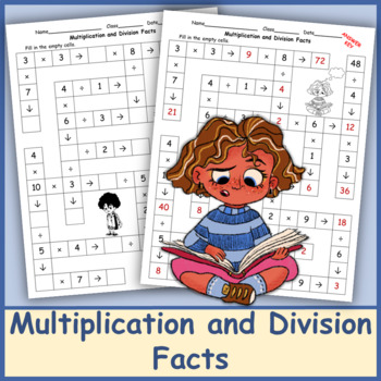 Multiplication and Division Facts | Crossword