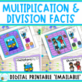 Multiplication and Division Facts Pack