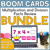 Multiplication Division Facts Practice Bundle Boom Cards I