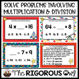 Multiplication and Division | Finding Unknown Factor Task 