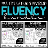 Multiplication and Division Fluency Practice, Quizzes, and