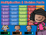 Multiplication and Division Jeopardy Style Game Show 2nd G