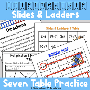 Preview of Multiplication and Division Game: 7 Table