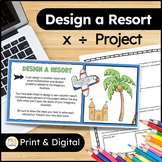 4th Grade Math Enrichment Plan A Vacation Project - Multip