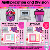 Multiplication and Division Google™ Slides | Valentines Games