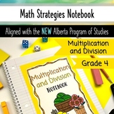 Multiplication and Division - Grade 4 Math Notebook Albert
