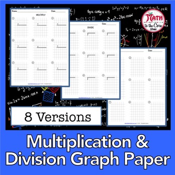 Preview of Multiplication and Division Graph Paper