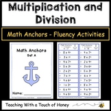 Multiplication and Division Worksheets - Basic Facts