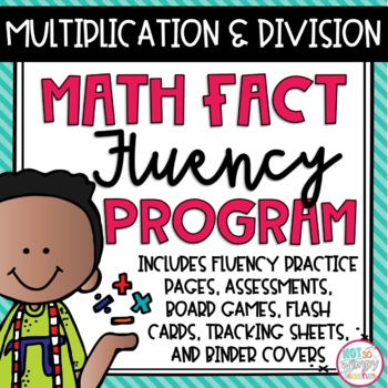Preview of Multiplication and Division Math Fact Fluency Program