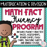 Multiplication and Division Math Fact Fluency Program